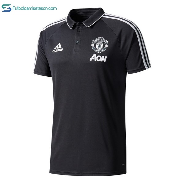 Polo Manchester United 2017/18 Negro